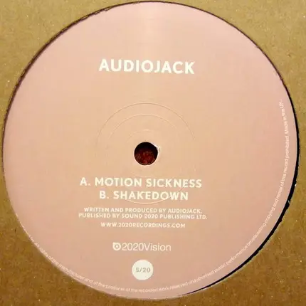 Audiojack - Motion Sickness / Shakedown