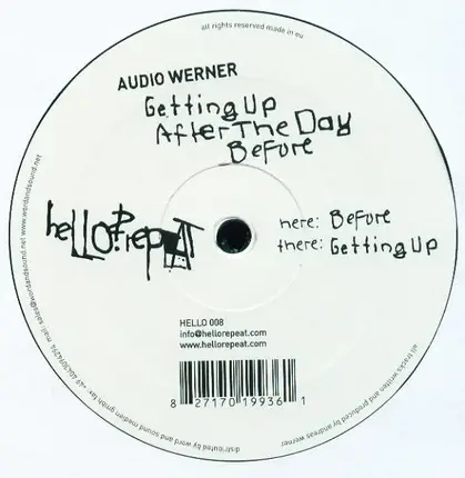 Audio Werner - Getting Up After The Day Before