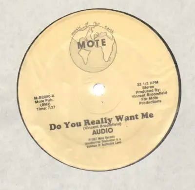 Audio - Do You Really Want Me