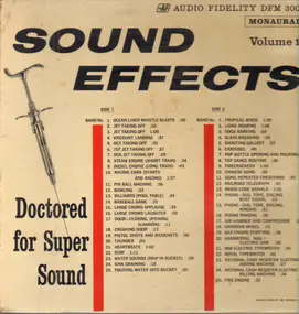 Unknown Artist - Sound Effects Volume 1