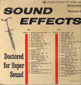 The Unknown Artist - Sound Effects Volume 1