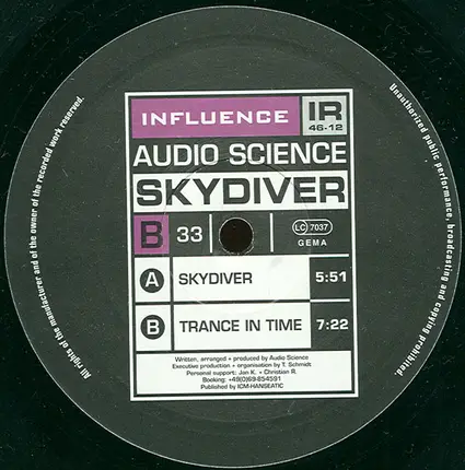 Audio Science - Skydiver