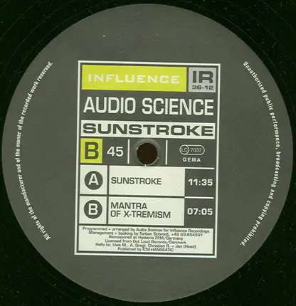Audio Science - Sunstroke
