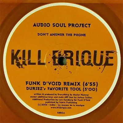 Audio Soul Project - Don't Answer The Phone