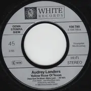 7inch Vinyl Single - Audrey Landers - Yellow Rose Of Texas - signed