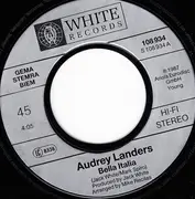 7inch Vinyl Single - Audrey Landers - Bella Italia