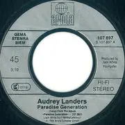 7inch Vinyl Single - Audrey Landers - Paradise Generation