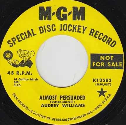 Audrey Williams - Almost Persuaded