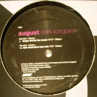 August - Dark Tongues