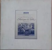 LP - Telemann - Telemann Musique De Table / Tafelmusik - Hardcover Box + Booklet + Inserts