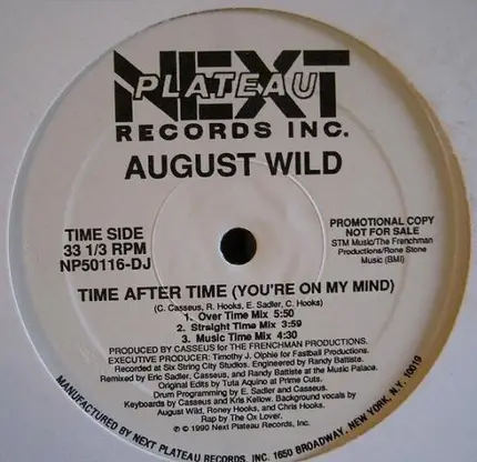 August Wild - Time After Time (You're On My Mind)
