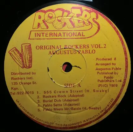 Augustus Pablo - Original Rockers Volume 2