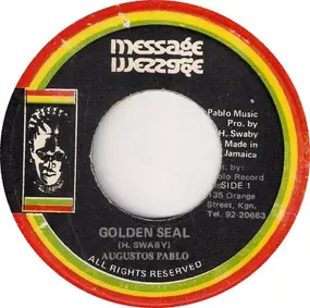 Augustus Pablo - Golden Seal / Myhrr In Dub