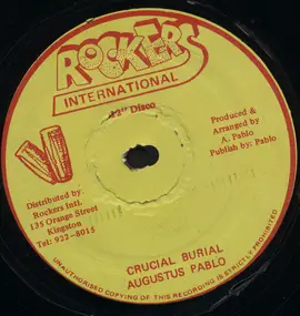 Augustus Pablo - Crucial Burial / Sound Of Promotion