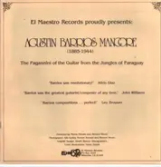 Augustin barrios Mangore - El Maestro Records prodly presents: Augustin barrios Mangore