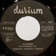 7inch Vinyl Single - Augusto Righetti Group - Alturas