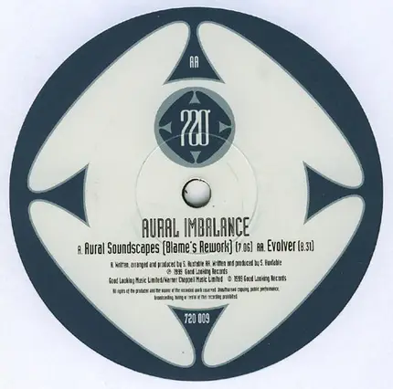 Aural Imbalance - Aural Soundscapes (Blame's Rework) / Evolver