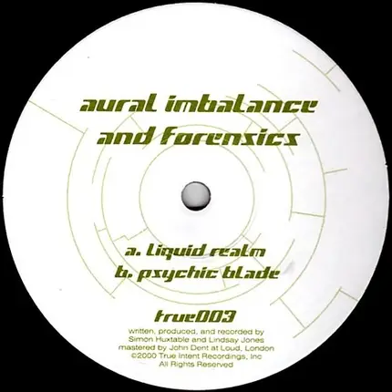 Aural Imbalance & Forensics - Liquid Realm / Psychic Blade