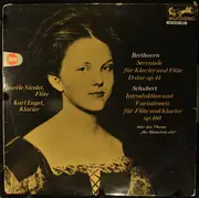 LP - Beethoven / Schubert - Serenade Für Klavier Und Flöte