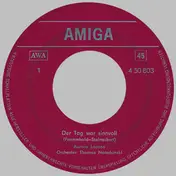 Aurora Lacasa - Der Tag War Sinnvoll / Wir Sind Gespannt, Wen Sie Mal Küßt