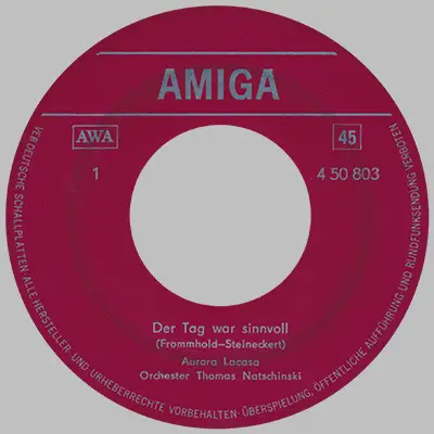 Aurora Lacasa / Wilfried Peetz - Der Tag War Sinnvoll / Wir Sind Gespannt, Wen Sie Mal Küßt