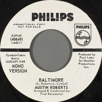 Austin Roberts - Baltimore
