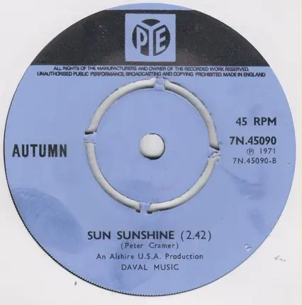 Autumn - My Little Girl