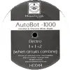 12'' - Autobot-1000 - Electro / 1+1=2 - Clear Vinyl
