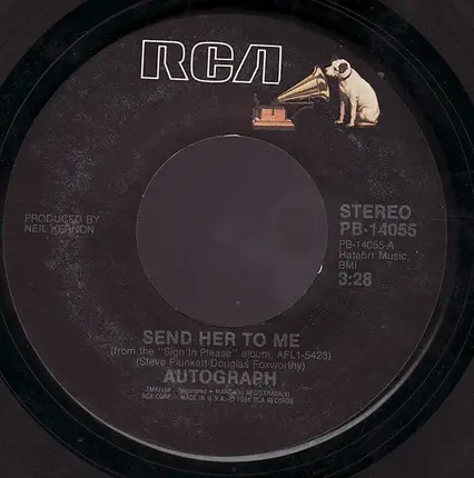 Autograph - Send Her To Me