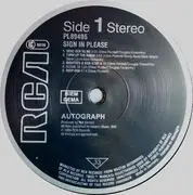 LP - Autograph - Sign In Please