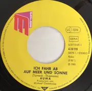 7inch Vinyl Single - Auwa - Ich Fahr Ab Auf Meer Und Sonne