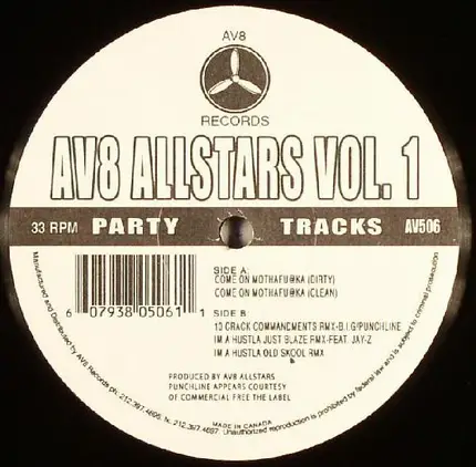 AV8 Allstars - AV8 Allstars Vol. 1