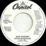 7inch Vinyl Single - Ava Cherry - Good Intentions