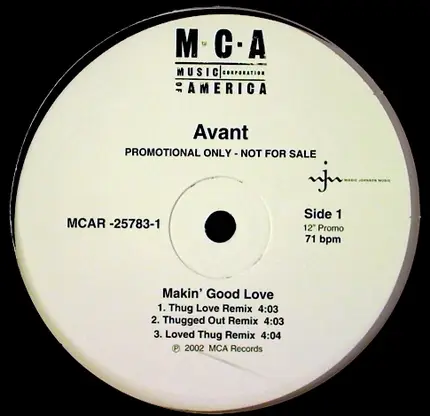 Avant feat. Bone Thugs-N-Harmony - Makin' Good Love (Thug Love Remixxx)
