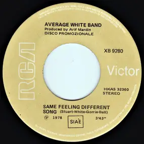 The Average White Band - Same Feeling  Different Song / Your Love Is A Miracle