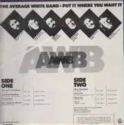 LP - Average White Band - Put It Where You Want It - still sealed
