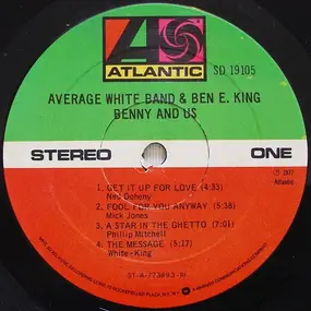 The Average White Band - Benny and Us