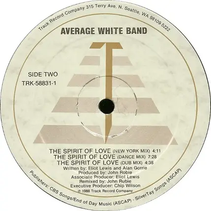 Average White Band Featuring Chaka Khan And Ronnie Laws - The Spirit Of Love