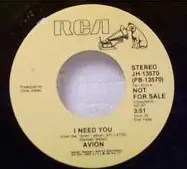 Avion - I Need You