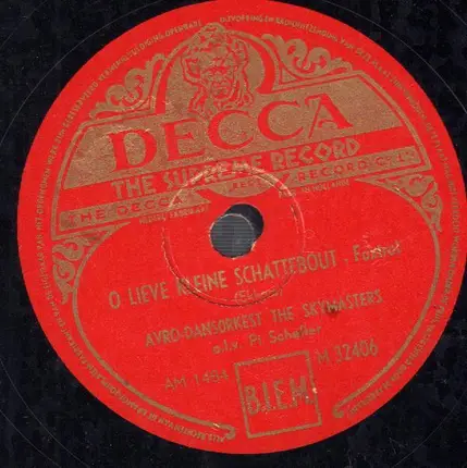 Avro-Dansorkest The Skymasters - I'll Dance At Your Wedding / O Lieve Kleine Schattebout