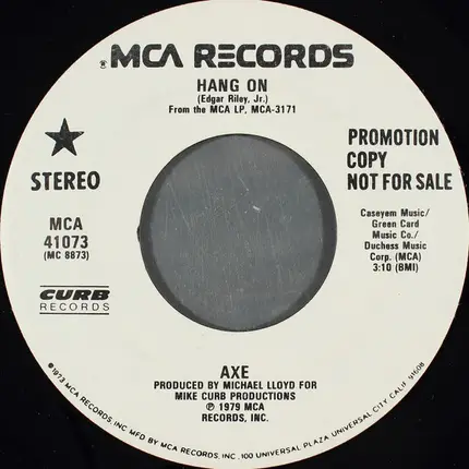 Axe - Hang On