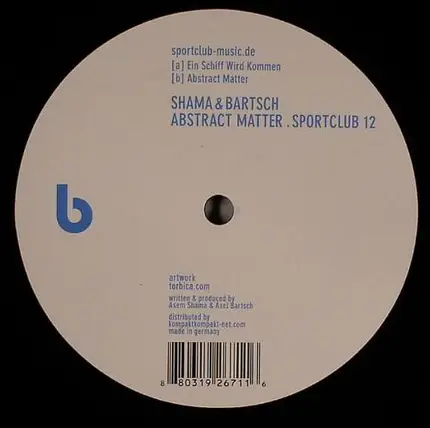 Axel Bartsch & Asem Shama - ABSTRACT MATTER