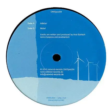 Axel Bartsch - Adebar & Nobel