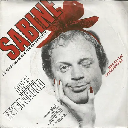 Axel Feyerabend - Sabine