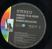 The Aynsley Dunbar Retaliation - Remains To Be Heard
