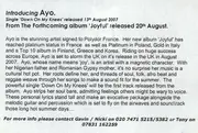 CD Single - Ayo - Down On My Knees