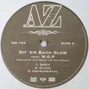 12inch Vinyl Single - AZ - Sit 'Em Back Slow / This Is What I Do / Game Of Life