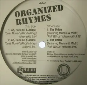 A.Z. - Organized Rhymes