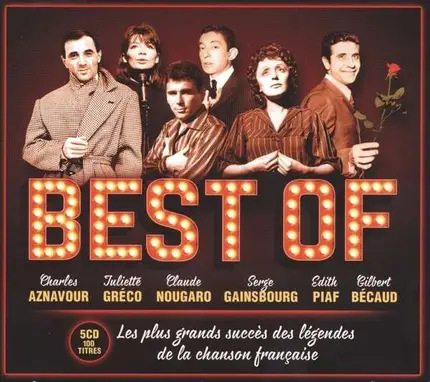 Aznavour/Greco/Gainsbourg/Piaf/Becaud/+ - The Best Of