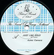 7inch Vinyl Single - Aztec Camera - Just Like Gold / We Could Send Letters - + postcard